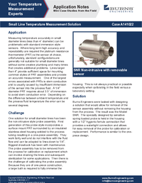 Thumbnail of document Data Sheet - SNR Sanitary Non-Intrusive Sensors